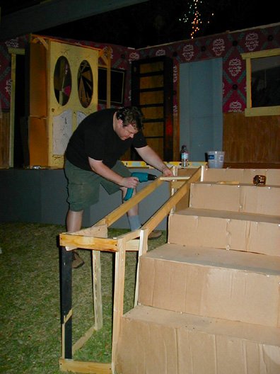 Scott builds the "Howard" bannister