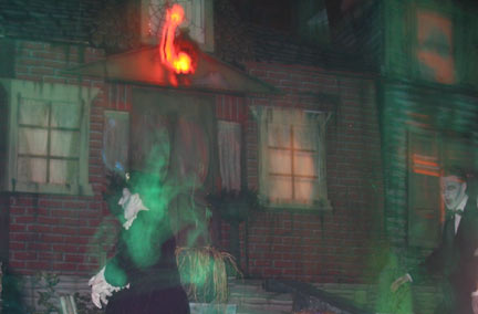 Singing spooks materialize!