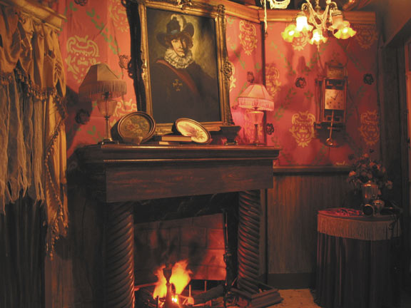 Time stands still in the parlor