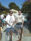 Matt and Erik build the rock